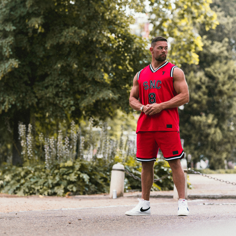 SN BLLR Vest - Red/Black