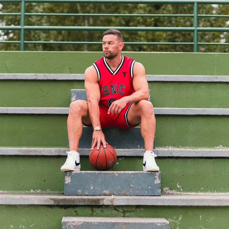 SN BLLR Shorts - Red/Black