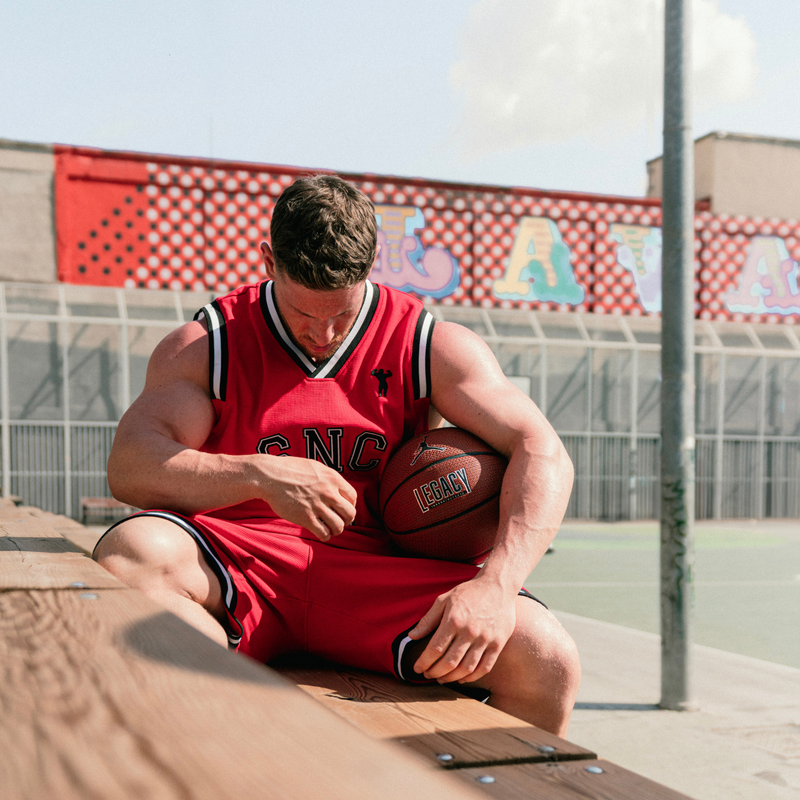 SN BLLR Vest - Red/Black
