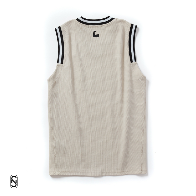 SN BLLR Vest - Cream/Black
