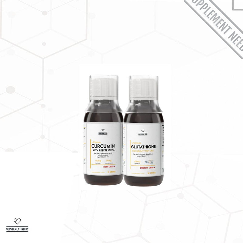 Supplement Needs Liposomal Curcumin and Glutathione Bundle