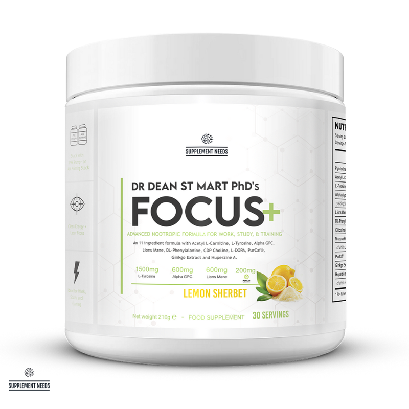 Supplement Needs Focus+ - 30 Servings