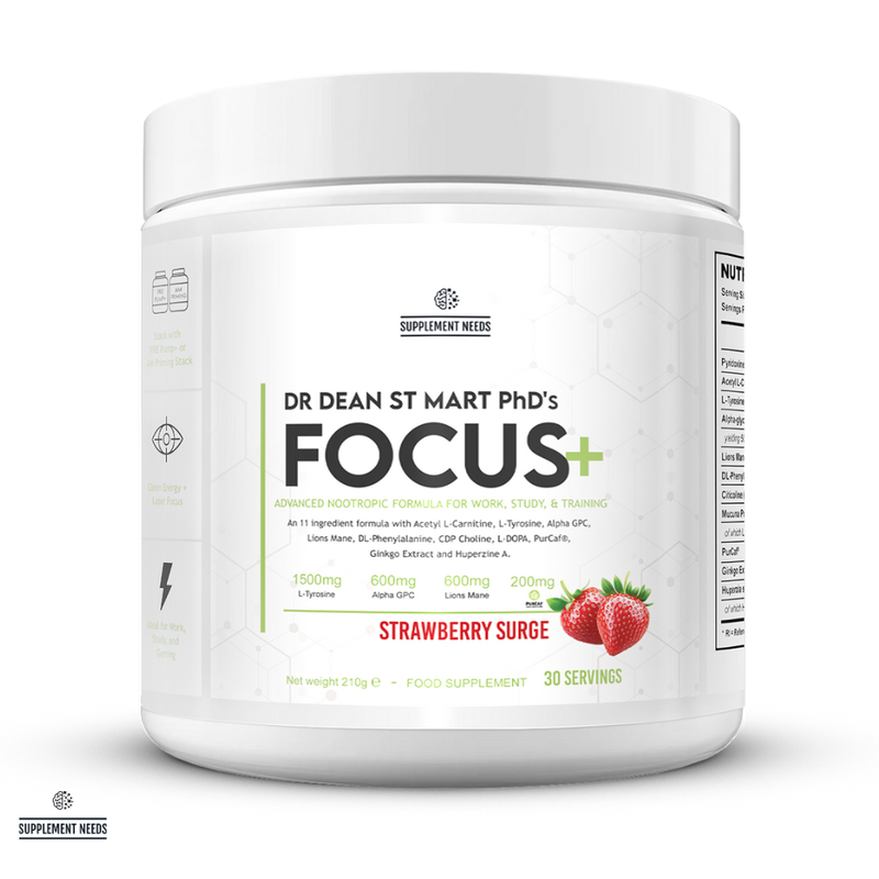 Supplement Needs Focus+ - 30 Servings